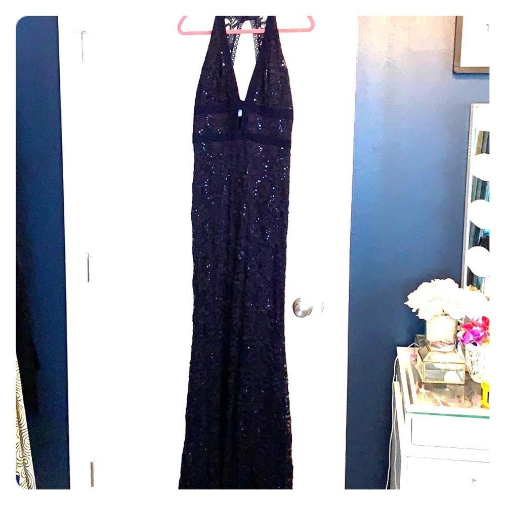 Midnight Blue Gorgeous Sequin Dress